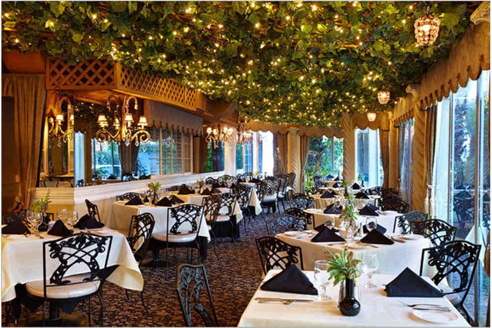 Ingleside Estate Hotel & Bungalows- Adults Only بالم سبرينغس المطعم الصورة